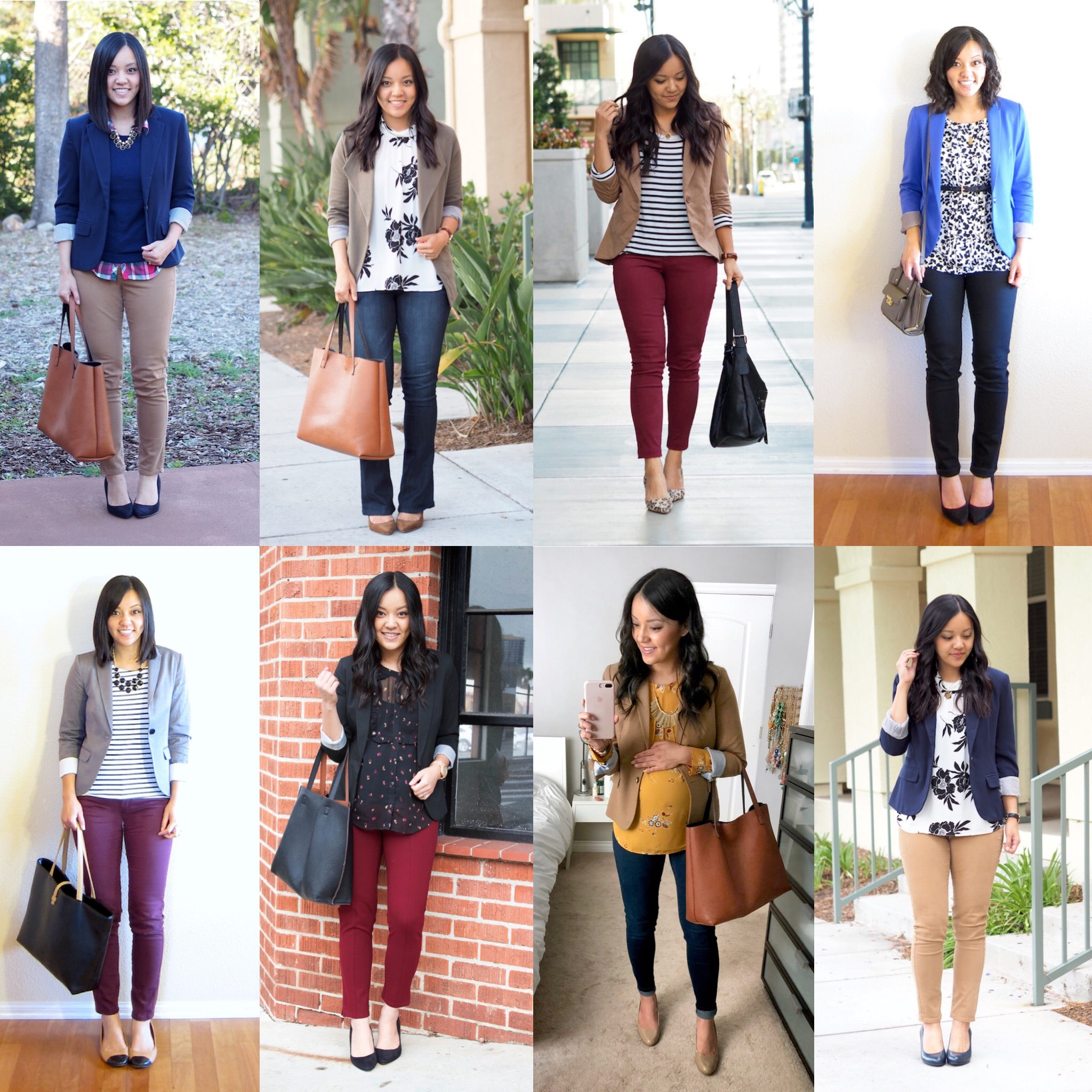 Business Casual Outfits with Blazers