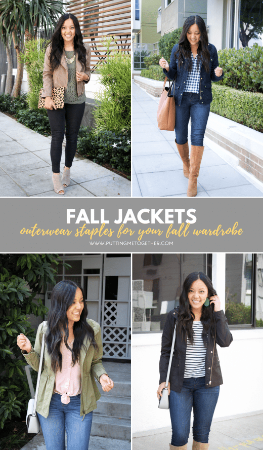 Four Fall Jackets That Will Carry You Through Fall