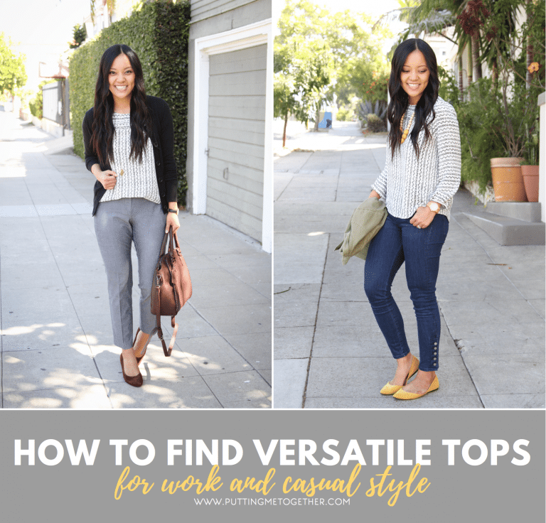 How to Find Versatile Tops for Work and Casual Outfits: 4 Things to Look For