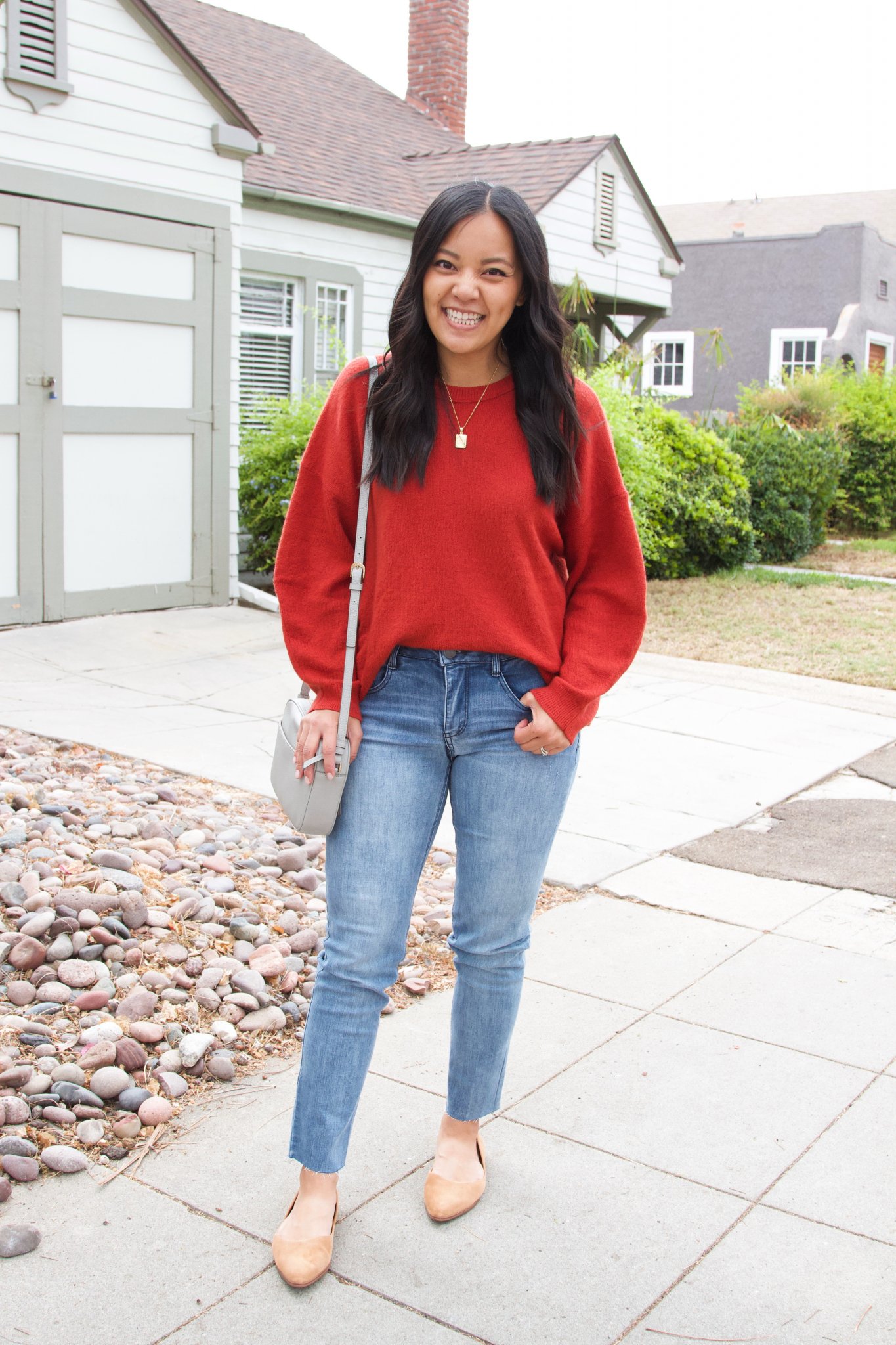 How to Style Straight Leg Jeans - Tips for Shoes, Tops, and Silhouettes