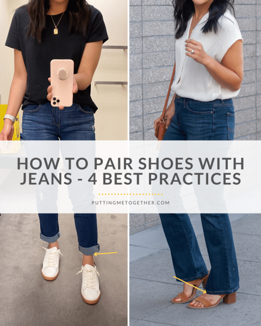 How to Wear Shoes With Jeans in Different Cuts 4 Best Practices